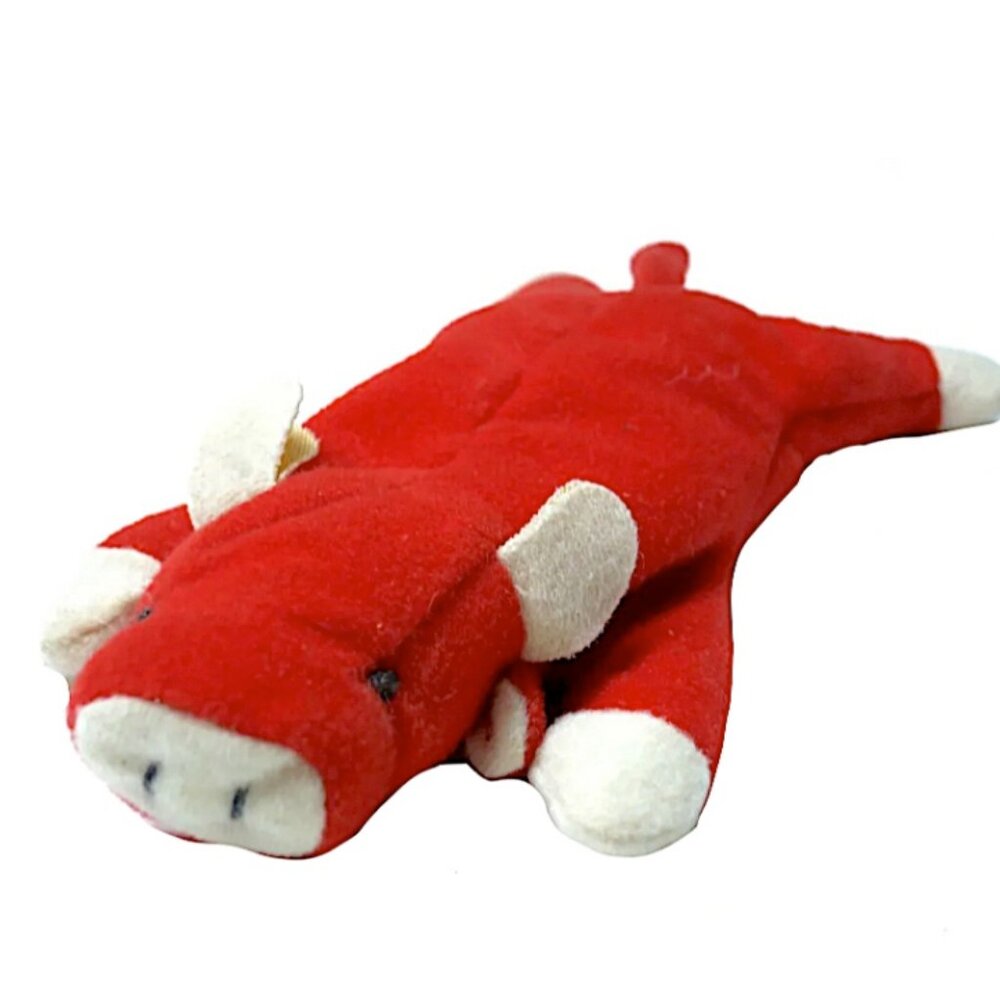 Vintage 1997 McDonald's Ty Snort the Bull #8 NEW in package‎ Teeny Beanie Baby